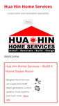 Mobile Screenshot of huahinhomeservices.com